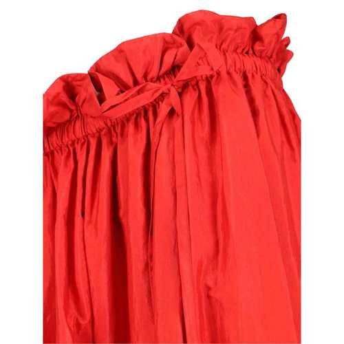 1h可退 香港直邮潮奢 Jil Sander 吉尔 桑达 女士 荷葉邊裝飾半身 - 图3