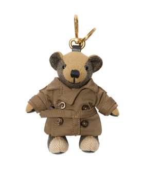 BURBERRY 女士项链 81201691 AW2025 棕色 托马斯熊吊饰