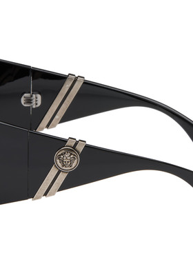 versace 范思哲 女士 黑色 Edge Mask 太阳镜 0VE4515GB18G378056