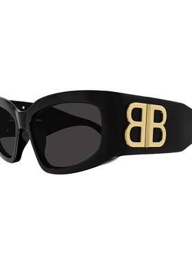 BALENCIAGA 女士眼镜 BB0321S002-6 SS2024 黑色 Balenciaga Sung