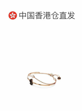 香港直邮SWAROVSKI施华洛世奇黑天鹅经典百搭手镯双层手链5678048