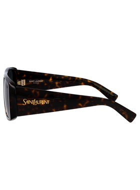 SAINT LAURENT 女士太阳镜 SL832002 AW2025 黑色 全框太阳镜