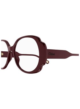 CHLOÉ 女士眼镜 CH0196O005 SS2025 红色 CH0196O