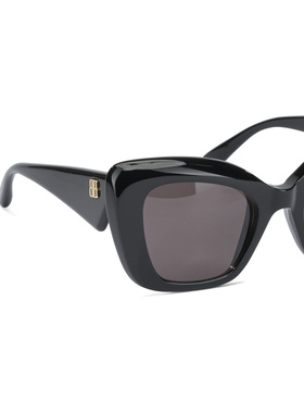 BALENCIAGA 女士太阳镜 870564T00391000BLACK SS2026巴黎世家