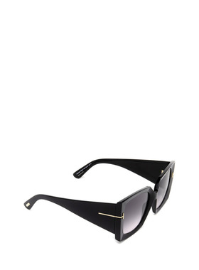 1h可退 TOM FORD 女士太阳镜 FT092101B SS2025 黑色