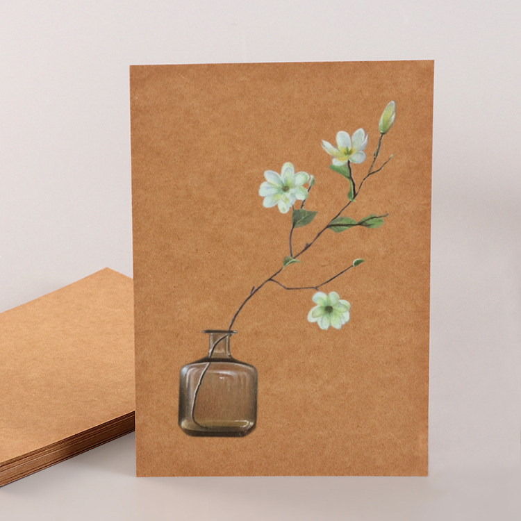 美术绘画牛皮纸彩铅手绘专用牛皮卡纸复古画画牛皮纸素描专用