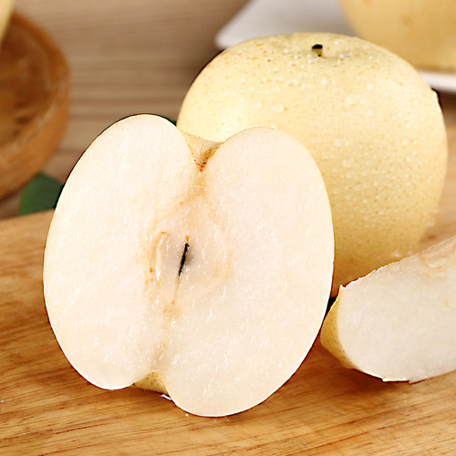 河北皇冠梨9斤非砀山梨子新鲜水果当季现摘水晶蜜梨雪梨整箱包邮 - 图1