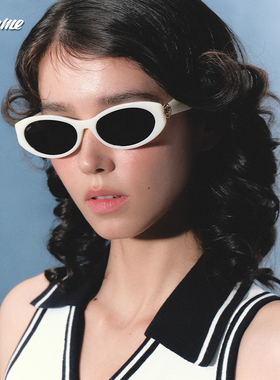 【】Fakeme 板材猫眼复古太阳镜防紫外线女 laga/Lowry