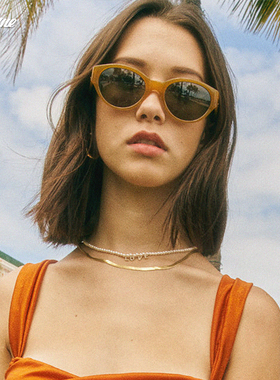 Fakeme防紫外线太阳镜金吉拉墨镜