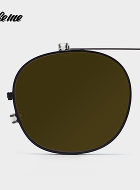 复古风墨镜夹片海报同款