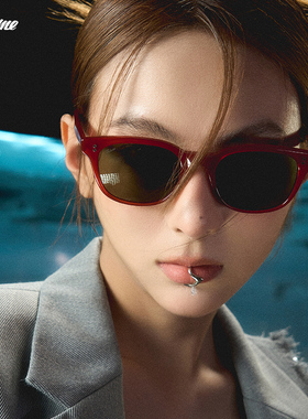 Fakeme刘亦菲同款方框墨镜