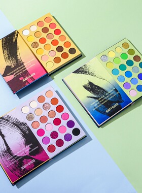 beautyglazed72色舞台妆眼影书