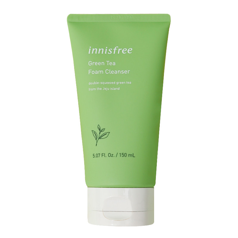 innisfree悦诗风吟绿茶女洗面奶 艾歌化妆品美甲工具