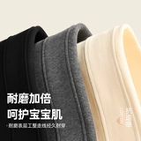 Белые демисезонные бархатные детские штаны, детская одежда