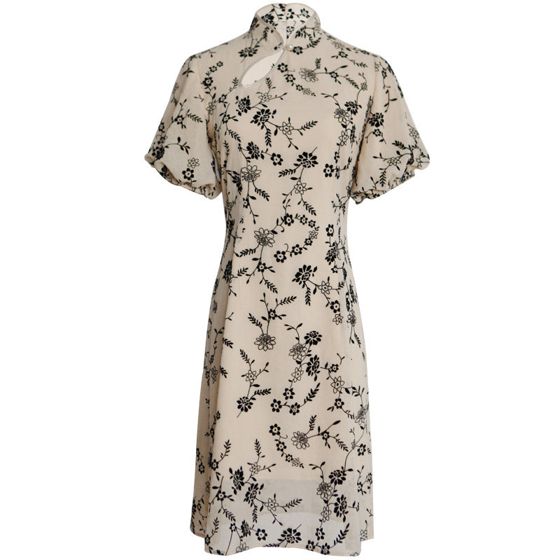 七两原创设计蚀骨年轻款少女连衣裙 七两旗袍