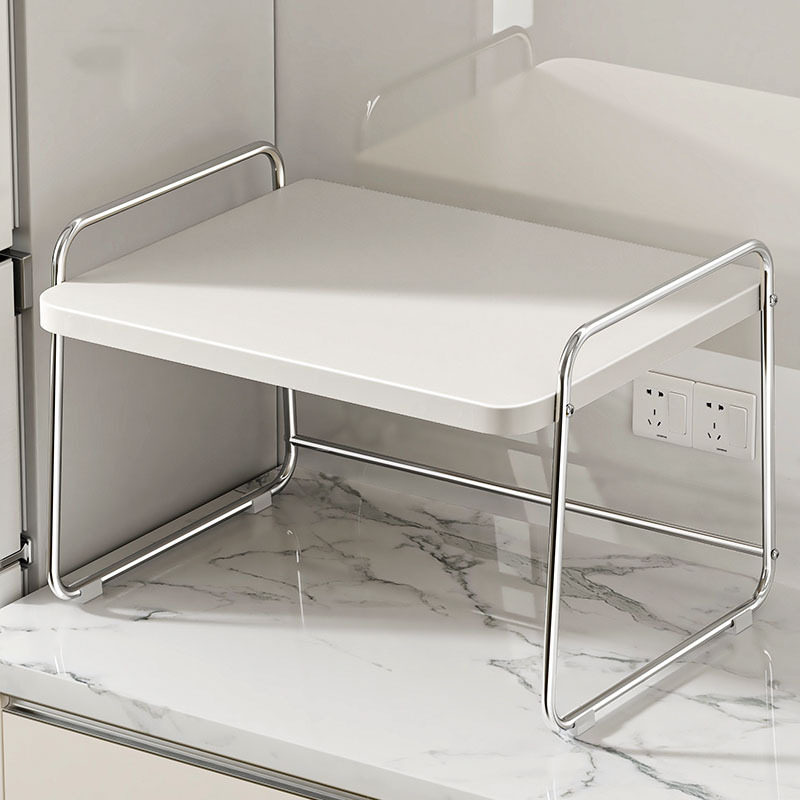 不锈钢微波炉烤箱置物架厨房台面锅具电饭煲分层一体收纳架子,淘宝优惠券,粉丝福利购,淘宝优惠卷