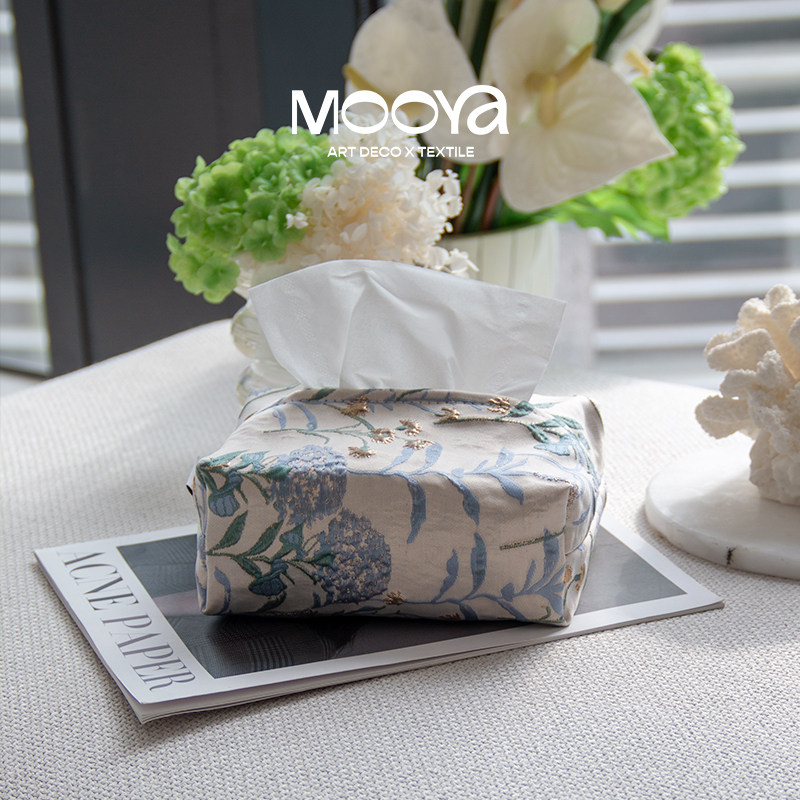 MOOYA 法式轻奢浮雕纸巾盒茶几抽纸盒卫生间卧室客厅摆件家用高级,淘宝优惠券,粉丝福利购,淘宝优惠卷