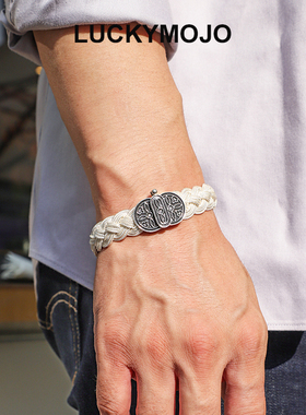 土耳其手工编织S925银手链