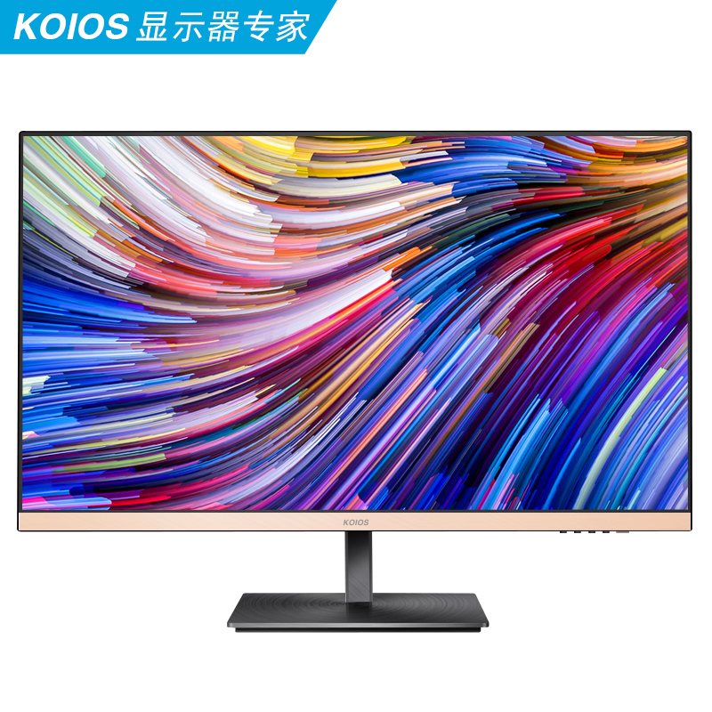 KOIOS K2720UO 27英寸广色域设计LG模组IPS 4K旋转升降专业显示器-图0