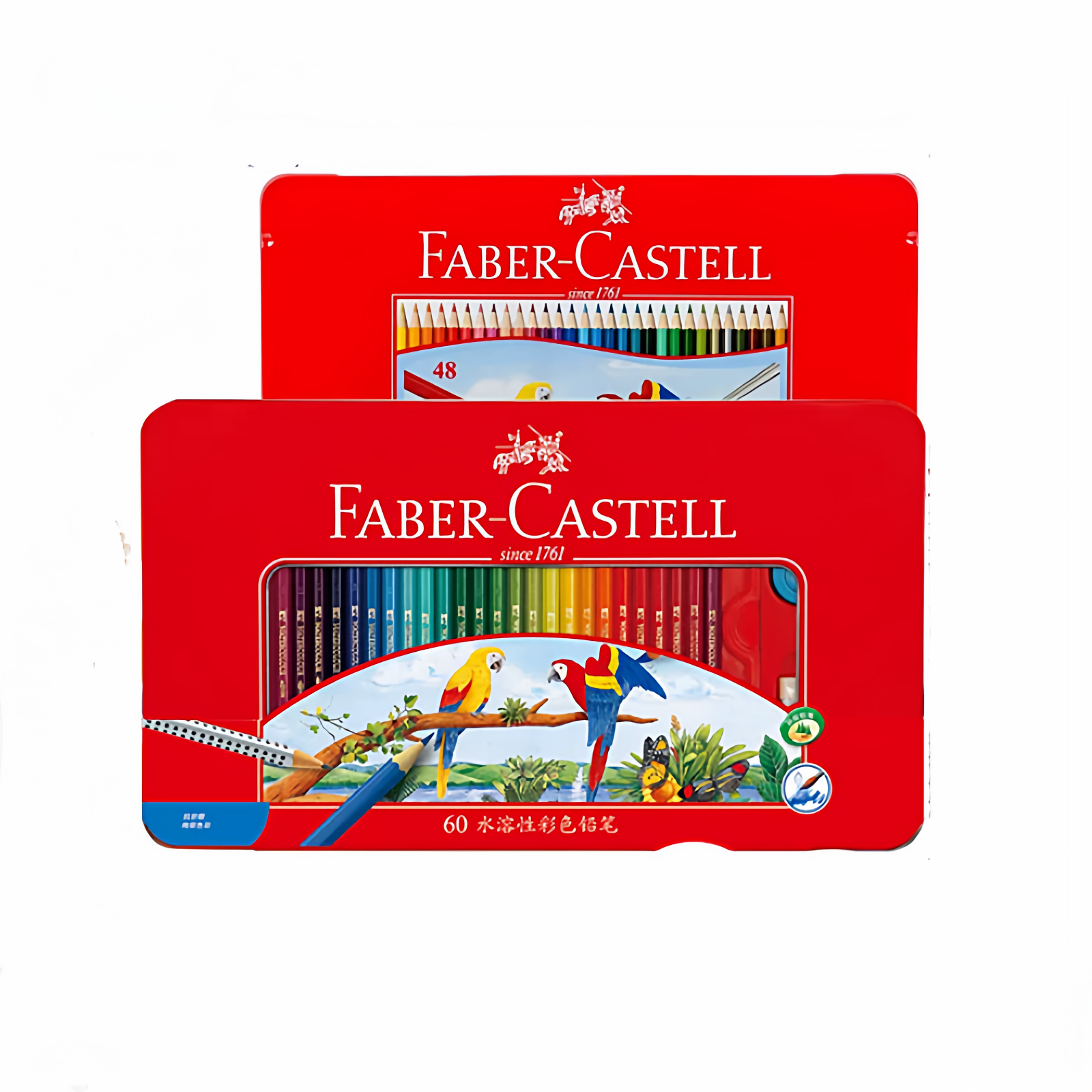 辉柏嘉彩铅油性水溶性彩铅24 36色48色72色100色纸盒铁盒彩色铅笔,淘宝优惠券,粉丝福利购,淘宝优惠卷