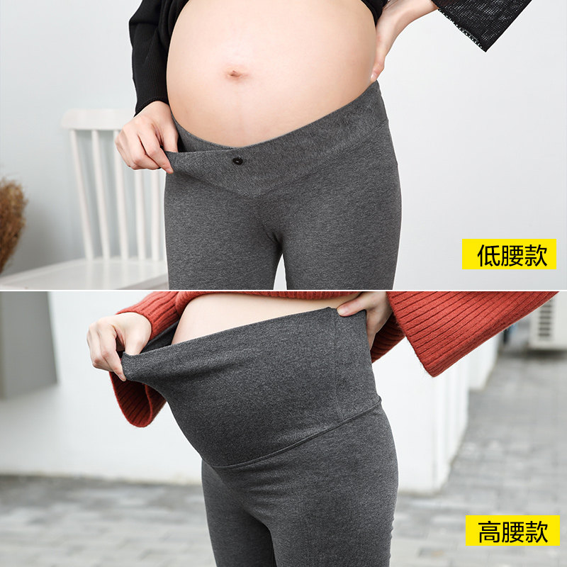 孕妇裤子孕妇装春秋季外穿打底裤 西瓜妈妈美孕孕妇打底裤