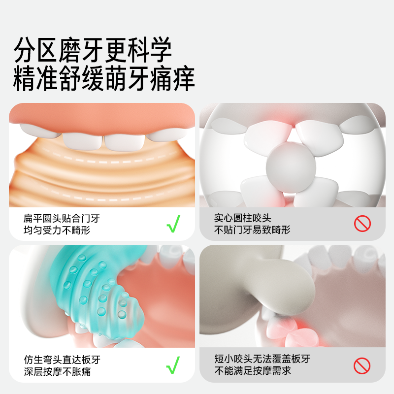 佳尔优优小月亮磨牙棒婴儿宝宝牙胶出牙期防吃手磨牙468六个月,淘宝优惠券,粉丝福利购,淘宝优惠卷