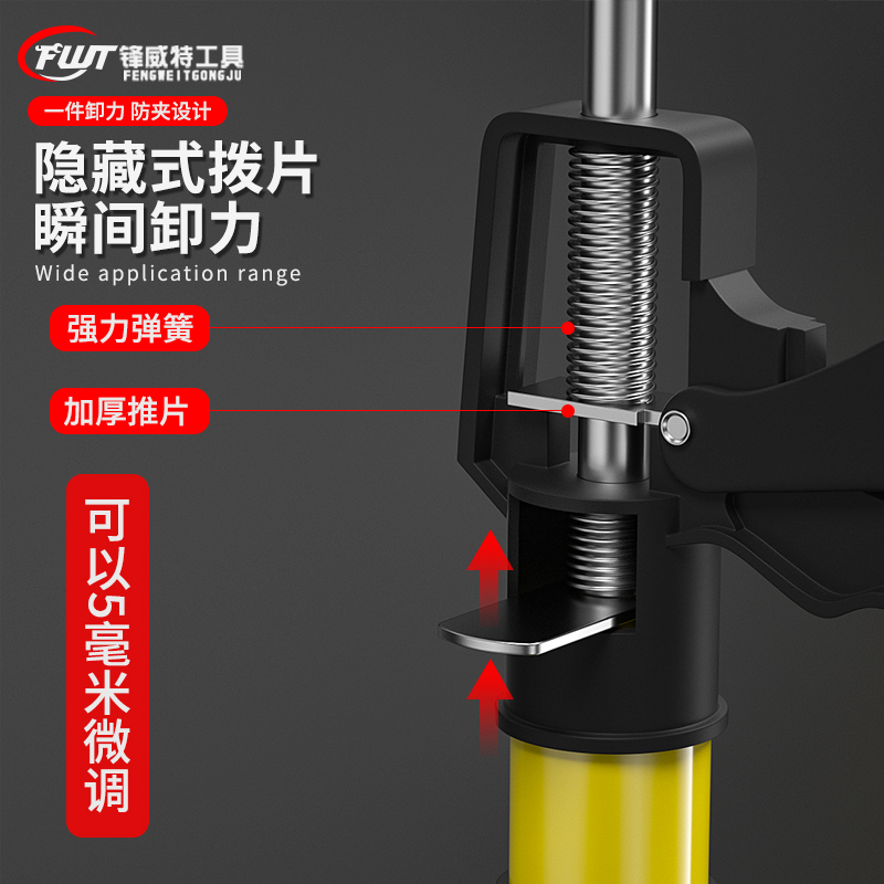 吊柜安装支撑神器石膏板支撑架橱柜伸缩杆升降器木工吊顶支架工具-图2