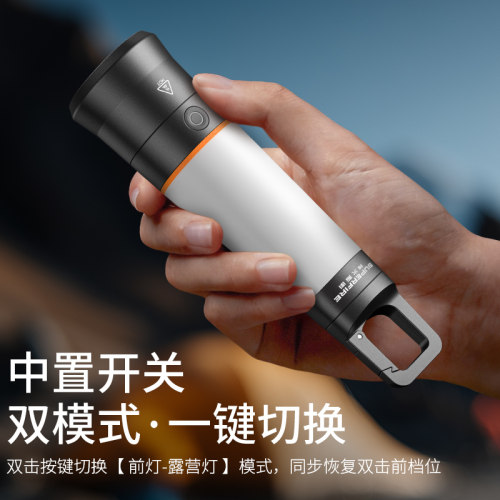 神火摆摊户外夜市防水超亮手电筒露营帐篷氛围照明灯充电超长续航 - 图3