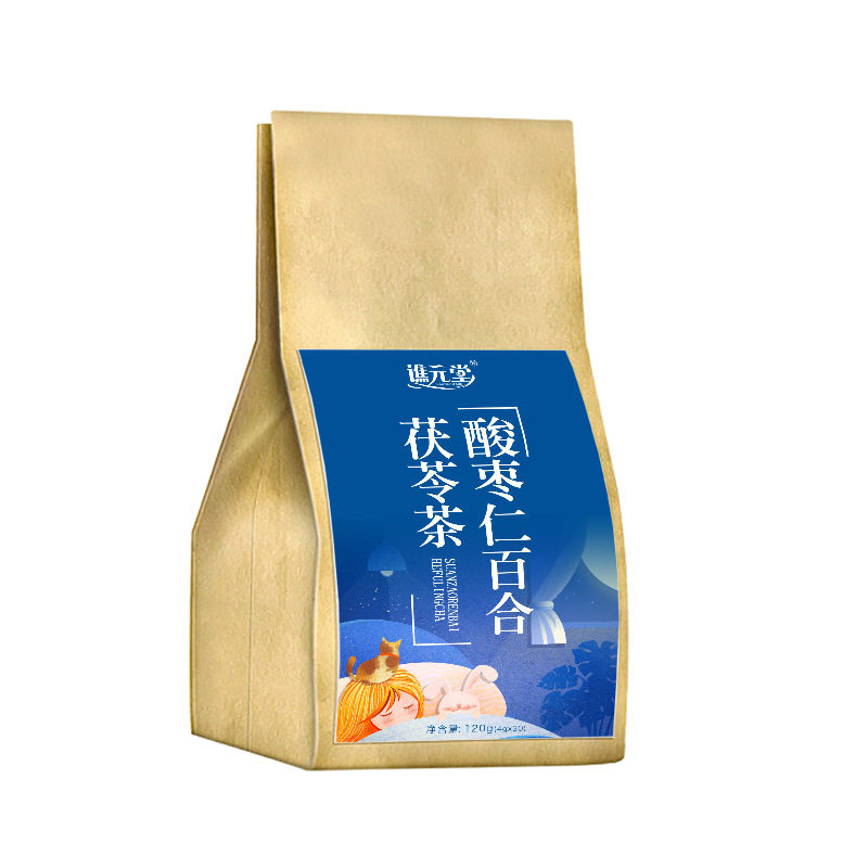 酸枣仁百合茶莲子桂圆粉睡眠茯苓 琴瑟信达滋补养生养生茶