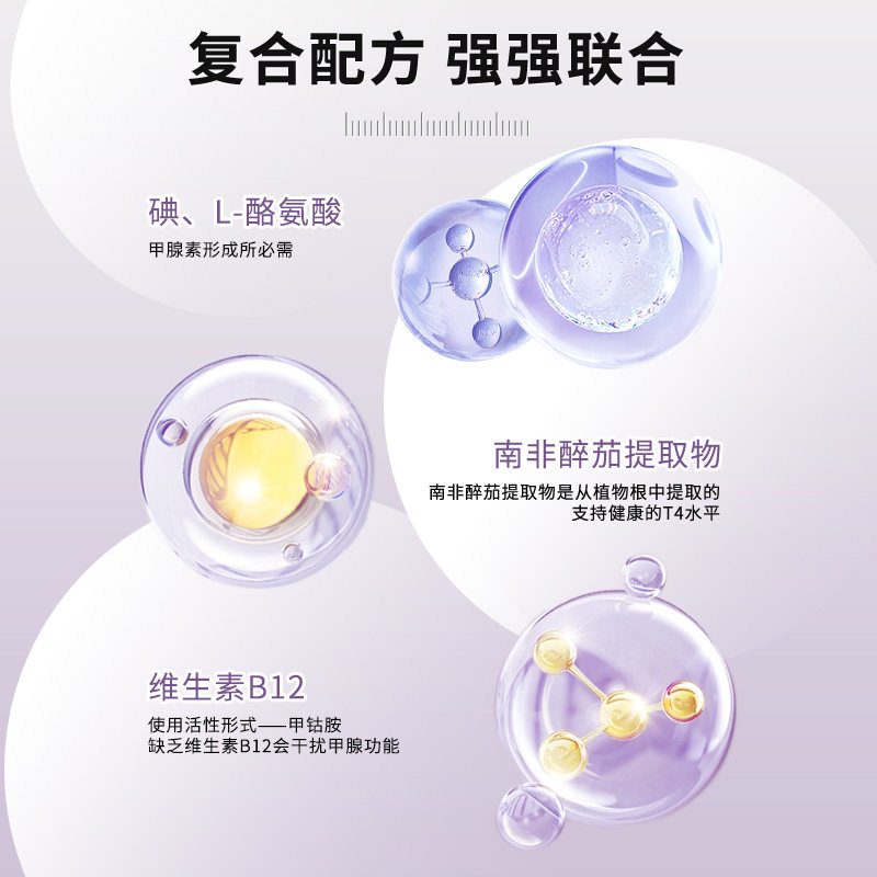 Thorne悦恩促甲状腺激素胶囊120粒SF784