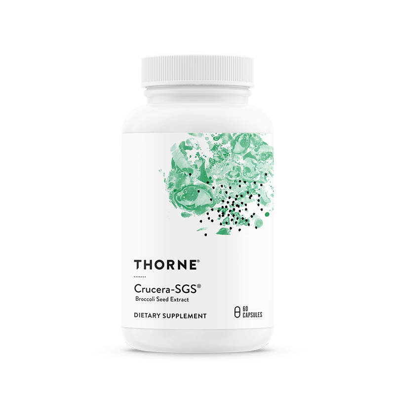 Thorne悦恩硫拉菌素葡萄糖甙西兰花籽胶囊抗氧化60粒SP660