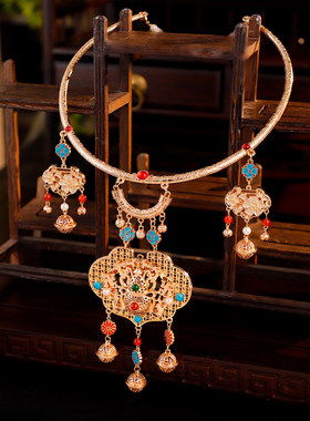 古风汉服明制宫廷璎珞项圈