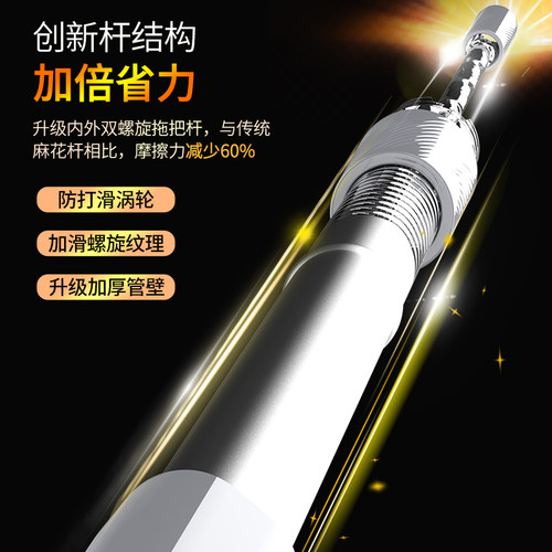 蝴蝶拖把免手洗家用一拖净旋转自拧地拖平板懒人神器换水2022新款 - 图2