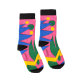 Uodycoco casual mid-calf trendy socks combed cotton