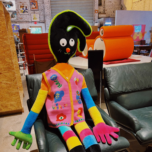 uodycoco好朋友玩偶抱枕长条睡觉毛绒可爱大号暖心治愈布娃娃礼物 - 图3