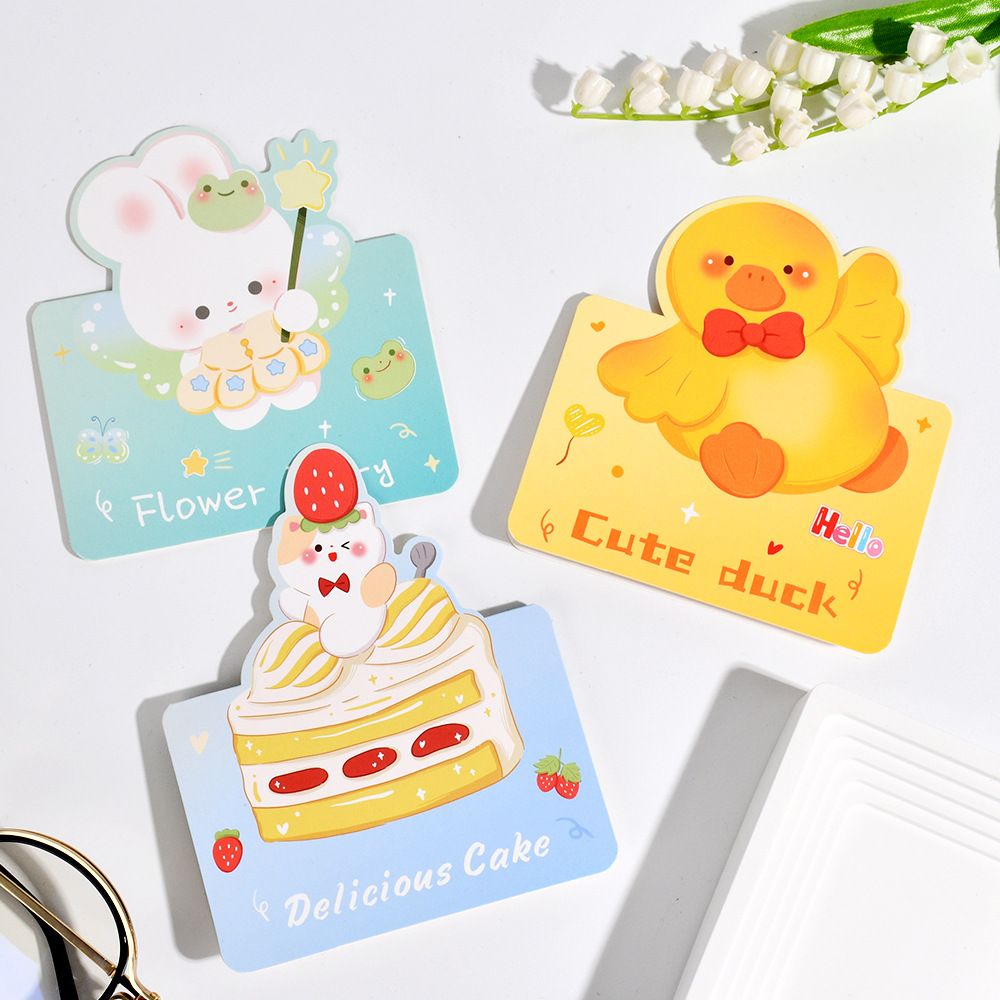 Cute cartoon greeting cards children prefer