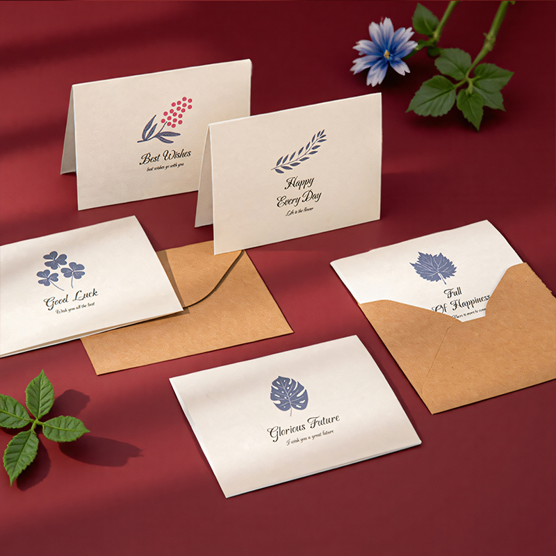 Retro Literary Cards for Holidays and Birthdays Multi-purpose