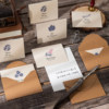 Retro Literary Cards for Holidays and Birthdays Multi-purpose