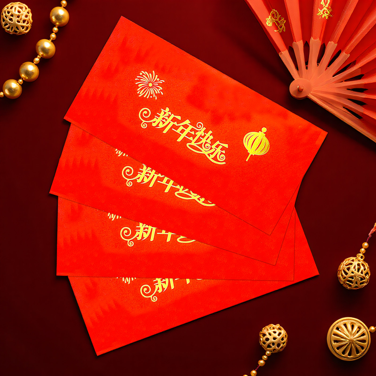 新年信封信纸套装红包装现金过年春节新年礼物留言卡年会年终奖送钱奖金红色烫金信封袋手写祝福感谢信邀请函,淘宝优惠券,粉丝福利购,淘宝优惠卷