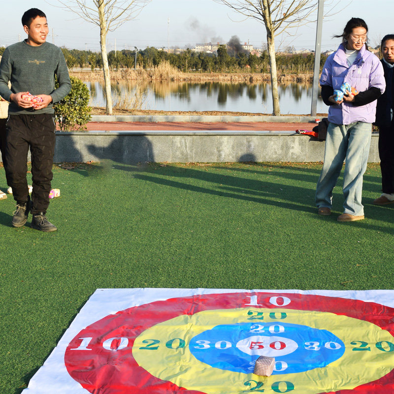 团建道具丢沙包投掷靶盘户外游戏团队互动拓展器材儿童趣味运动会,淘宝优惠券,粉丝福利购,淘宝优惠卷