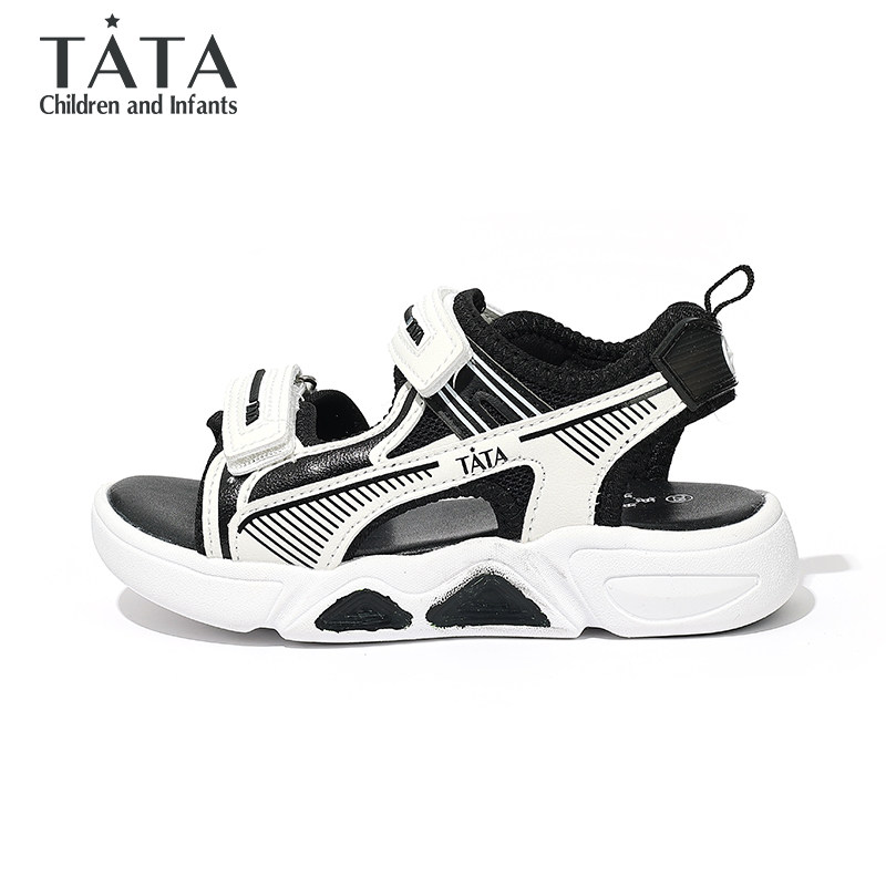 TATA他她童鞋男女童运动凉鞋夏季轻便透气宝宝鞋时尚百搭露趾鞋子,淘宝优惠券,粉丝福利购,淘宝优惠卷