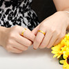 3d999 pure gold fashionable simple men and women