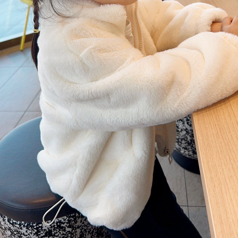 儿童外套冬装女童男童加厚洋气加绒宝宝女孩休闲2025新款保暖上衣,淘宝优惠券,粉丝福利购,淘宝优惠卷