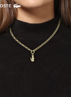 小鳄鱼拼接钢链手链项链