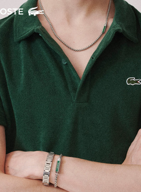 【王一博同款】LACOSTE/法国鳄鱼时尚手链时尚个性情侣款男女同款