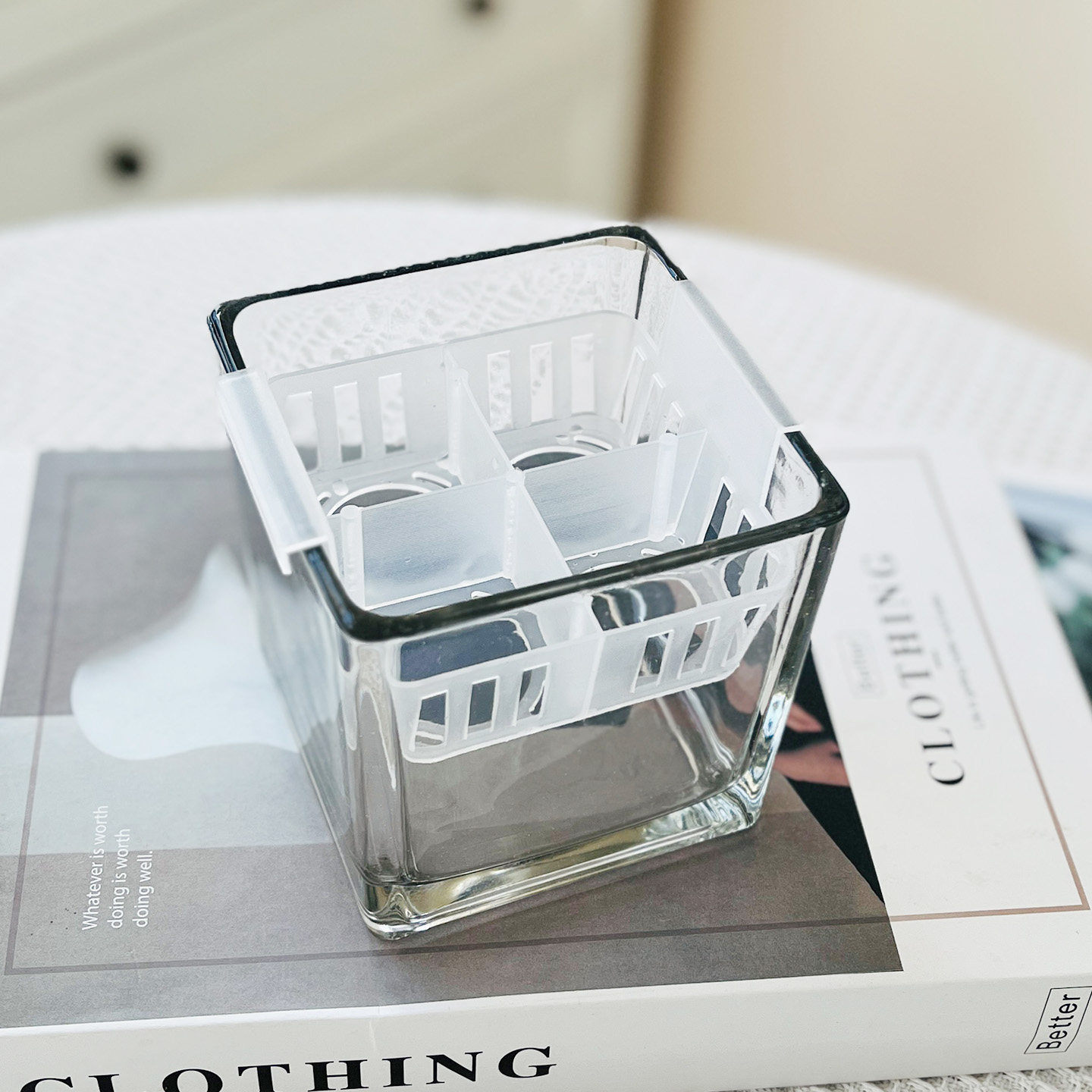 水培郁金香塑料花盆水养种球玻璃器皿含定植篮透明郁金香花瓶,淘宝优惠券,粉丝福利购,淘宝优惠卷