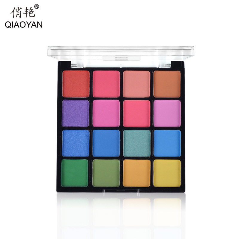 扭扭棒上色粉扭扭棒16色眼影盘彩色眼影化妆扭扭棒色盘炫彩散粉,淘宝优惠券,粉丝福利购,淘宝优惠卷