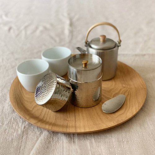 日本进口相泽工房Aizawa304不锈钢功夫茶壶家用手作迷你茶具400ml - 图2