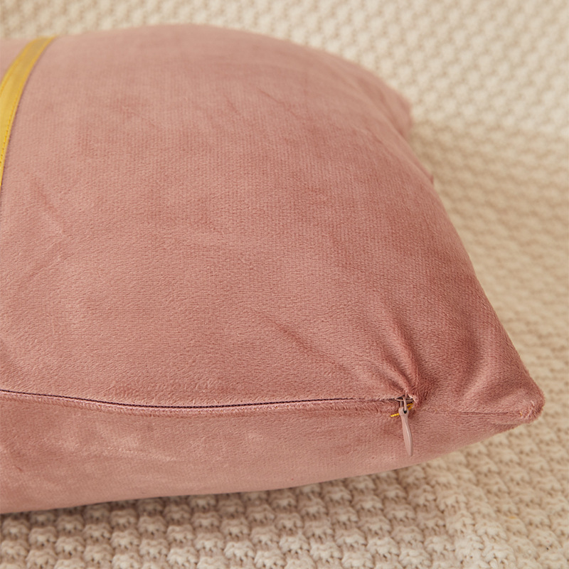 Double gold thre Dutch wool sofa pillow blanket back cushion - 图2