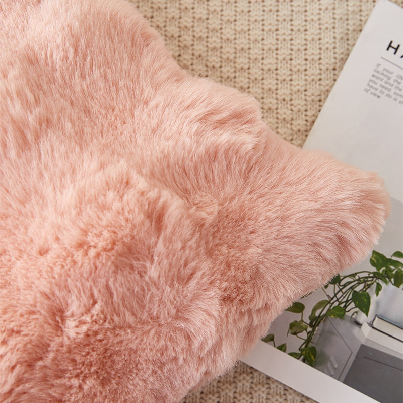 ins风托斯卡纳泡泡兔毛绒抱枕套客厅沙发卧室床头靠垫靠枕套家居,淘宝优惠券,粉丝福利购,淘宝优惠卷